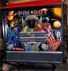pinball flipper pin bot 4j williams 1986